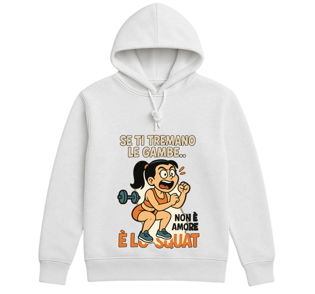 Felpa donna SQUAT ( SQ78542136589 ) - Gufetto Brand 