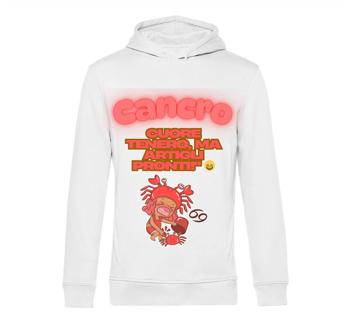 Felpa donna CANCRO ( CA75098745 ) - Gufetto Brand 