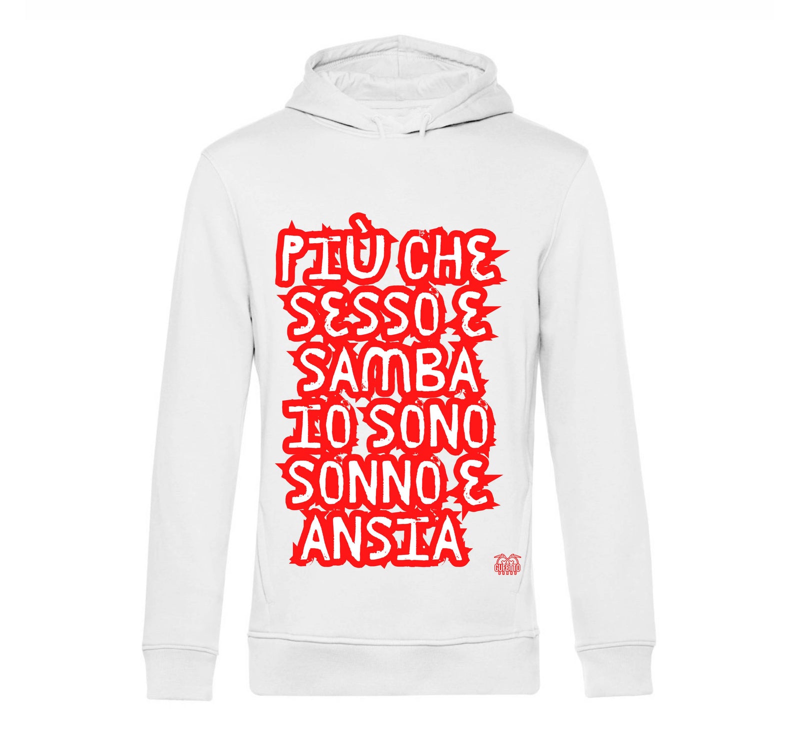 Felpa Uomo SESSO E SAMBA ( SS7809234567 ) - Gufetto Brand 