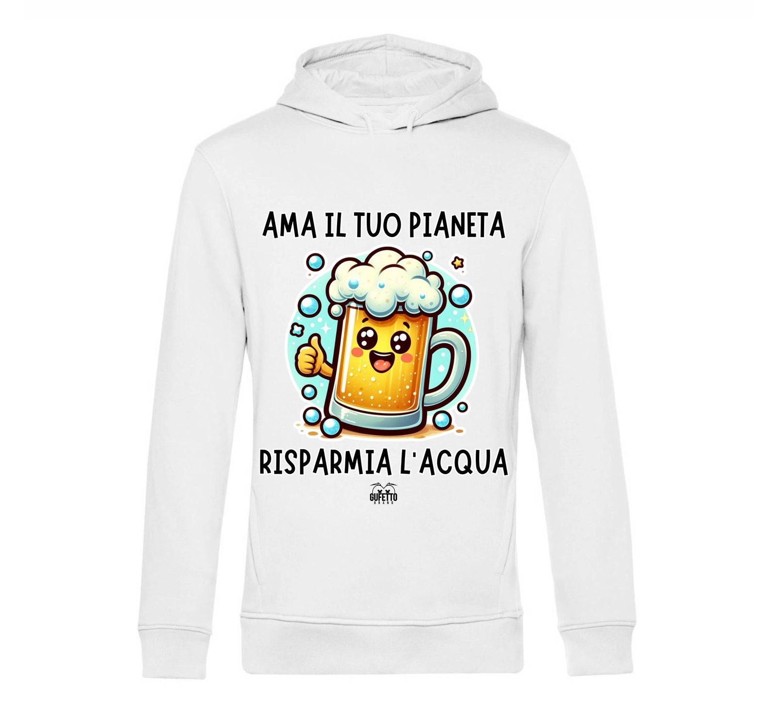 Felpa Uomo PIANETA ( PI0128475937458 ) - Gufetto Brand 