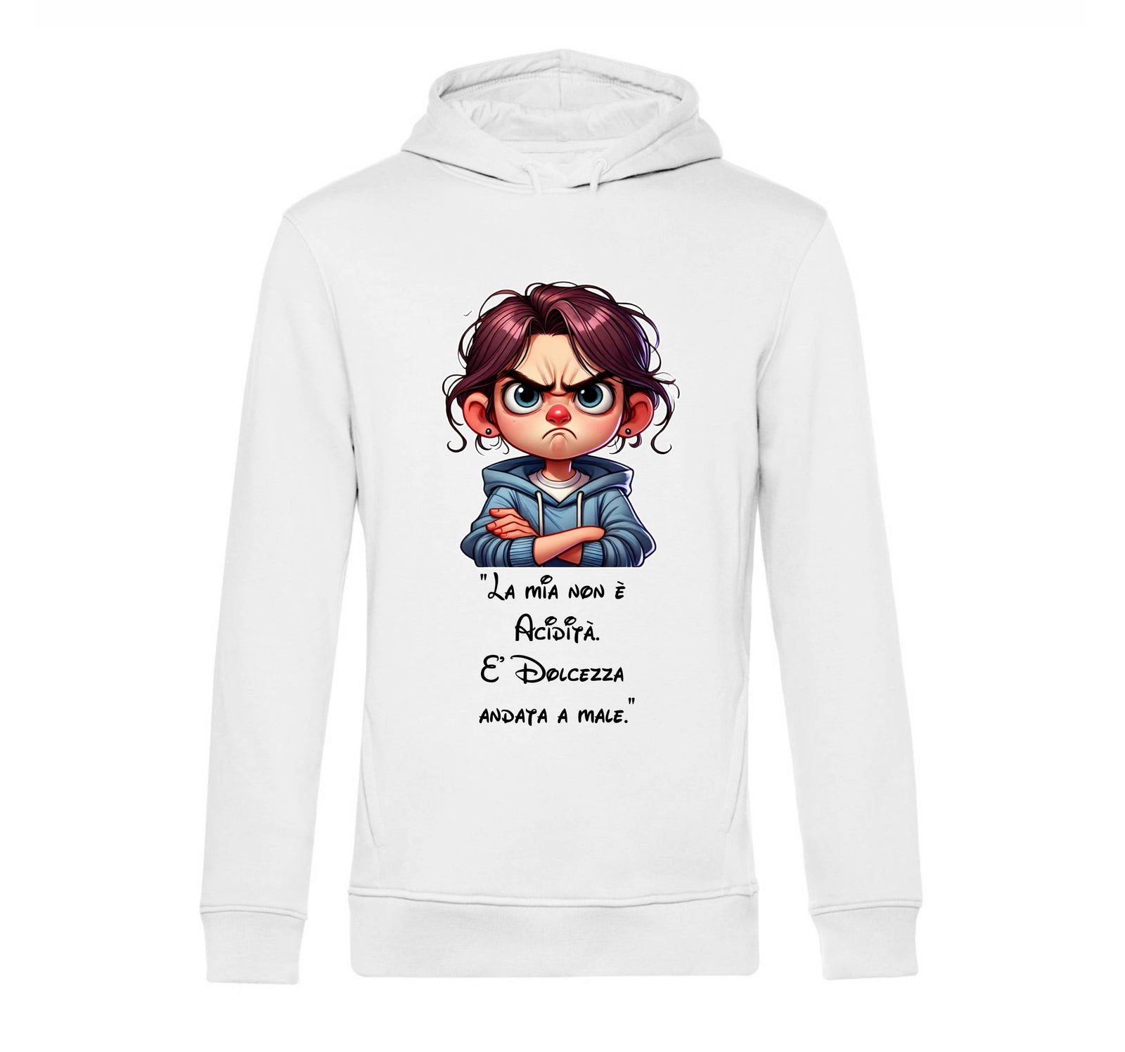 Felpa donna ACIDITA' ( AC65120986 ) - Gufetto Brand 