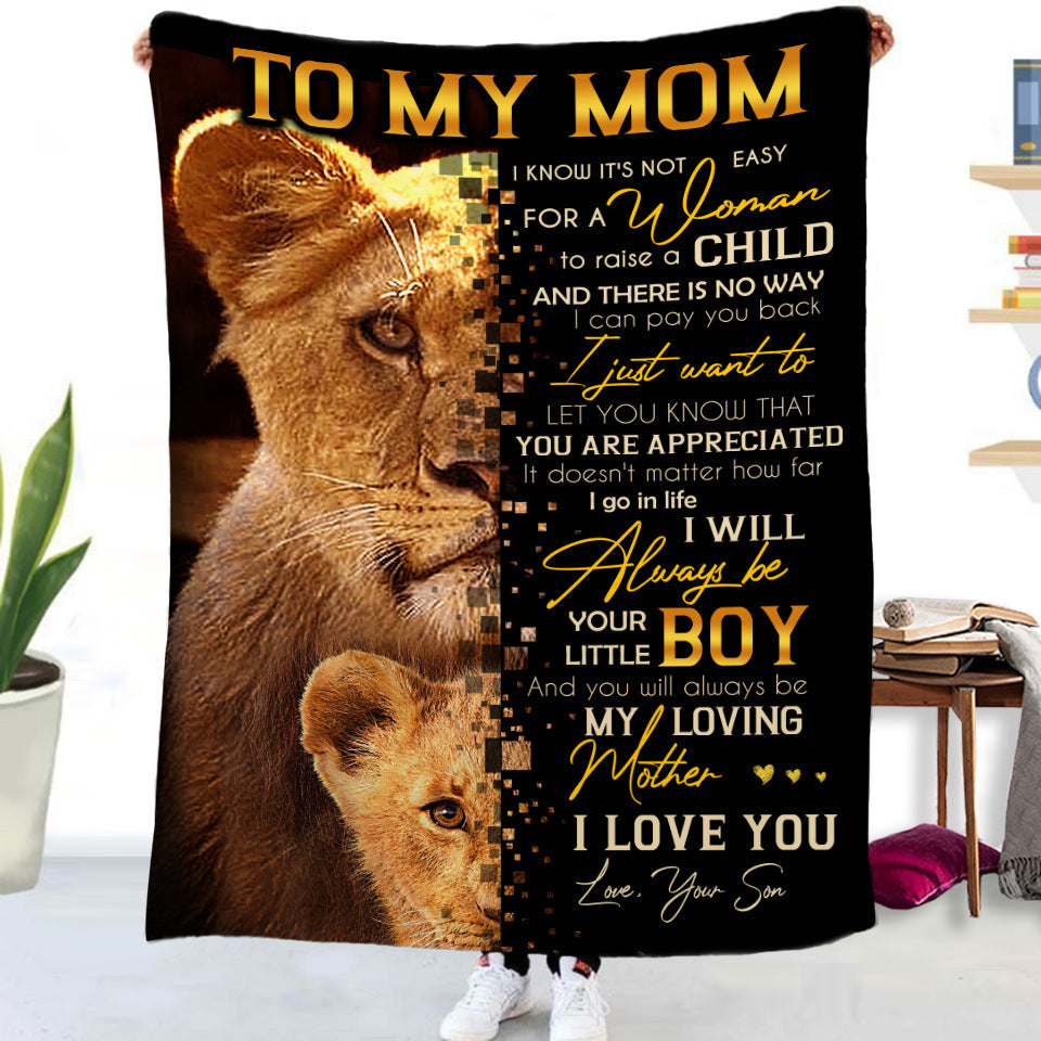 A doppia faccia Coperta di Flanella Aria Condizionata Coperta Coperta Aereo Napping Copertura Coperta Coperta - Gufetto Brand 