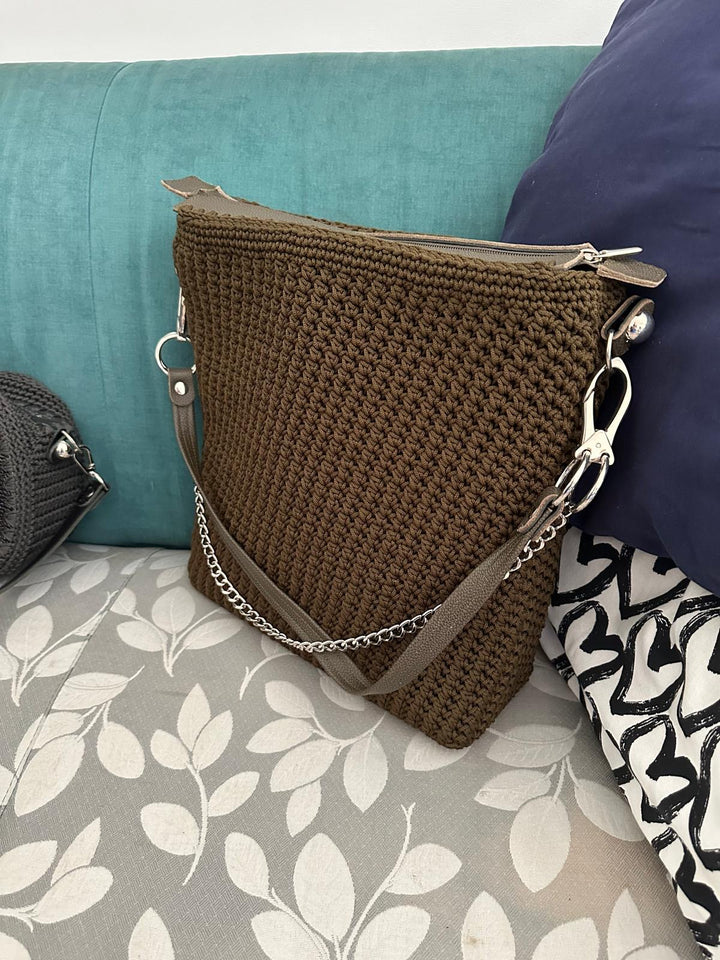 Polaris - Borsa Uncinetto fatta a mano - Gufetto Brand 