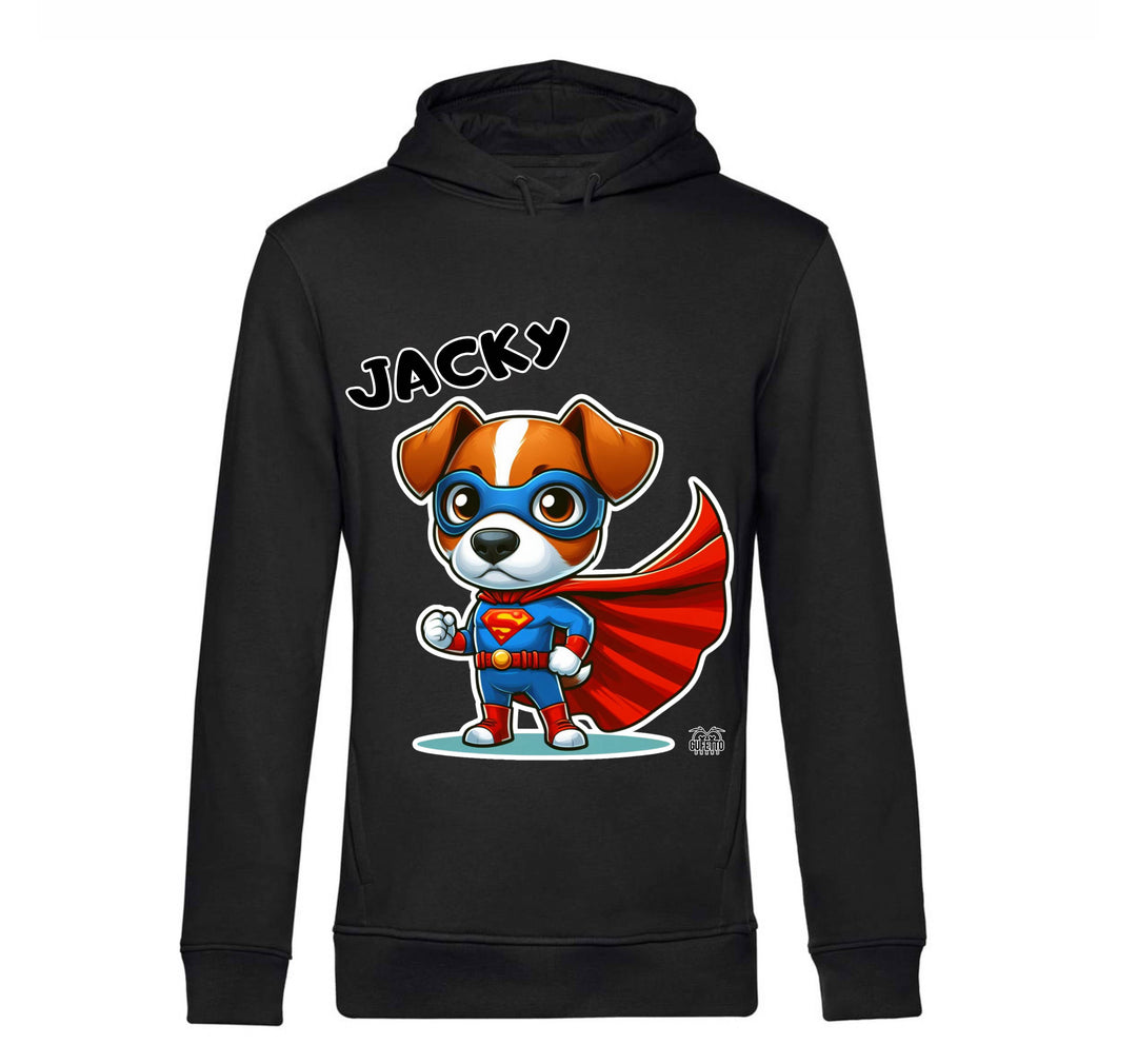 Felpa donna JACKY SUPER EROE ( JA7539516458 ) - Gufetto Brand 