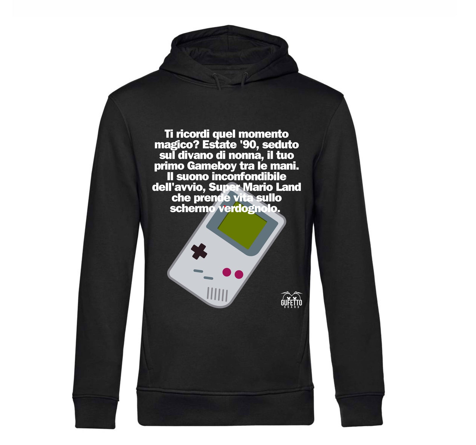 Felpa donna GAME BOY ( GB7908545 ) - Gufetto Brand 