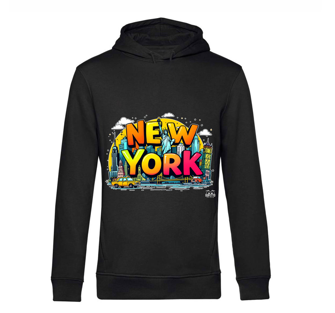 Felpa donna NEW YORK ( NY89523156 ) - Gufetto Brand 