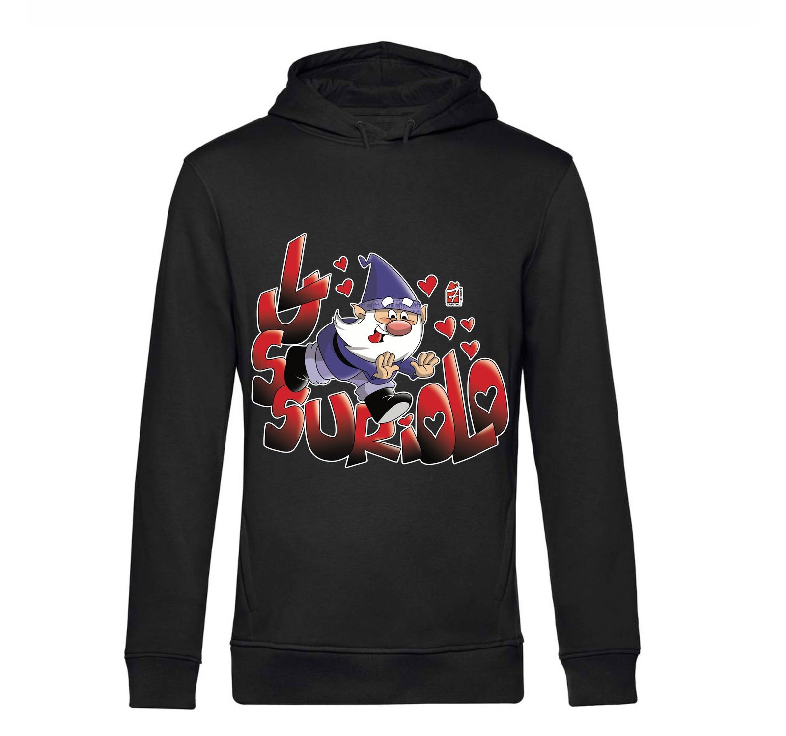 Felpa donna LUSSURIOLO ( LU66690876 ) - Gufetto Brand 