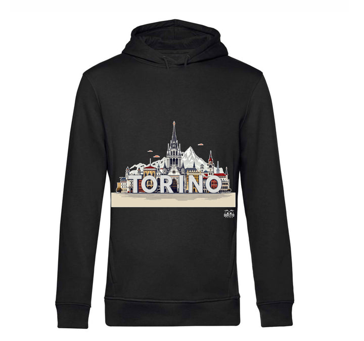 Felpa donna TORINO ( TO8702123 ) - Gufetto Brand 