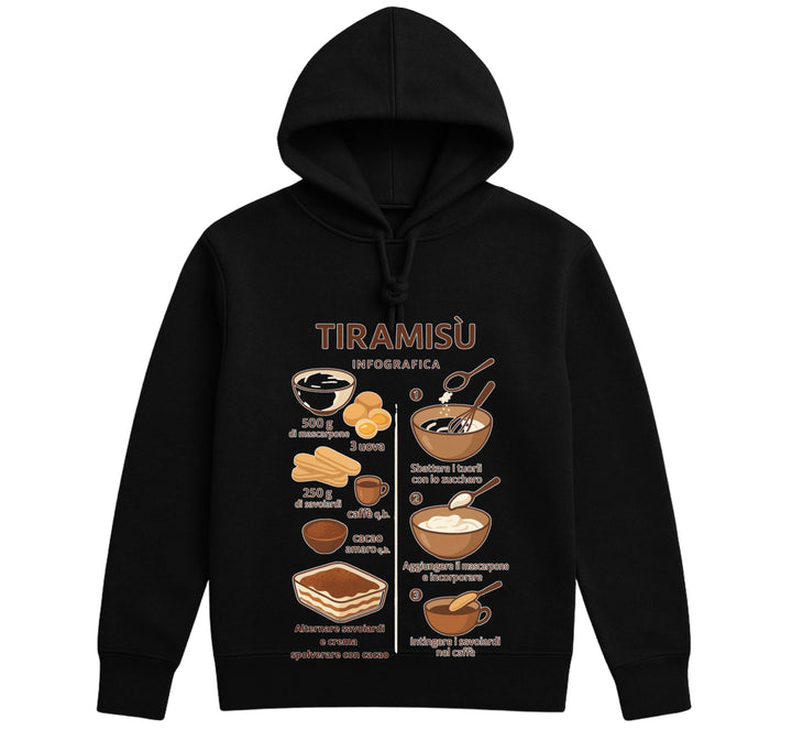 Felpa donna TIRAMISU' ( TI709843256 ) - Gufetto Brand 