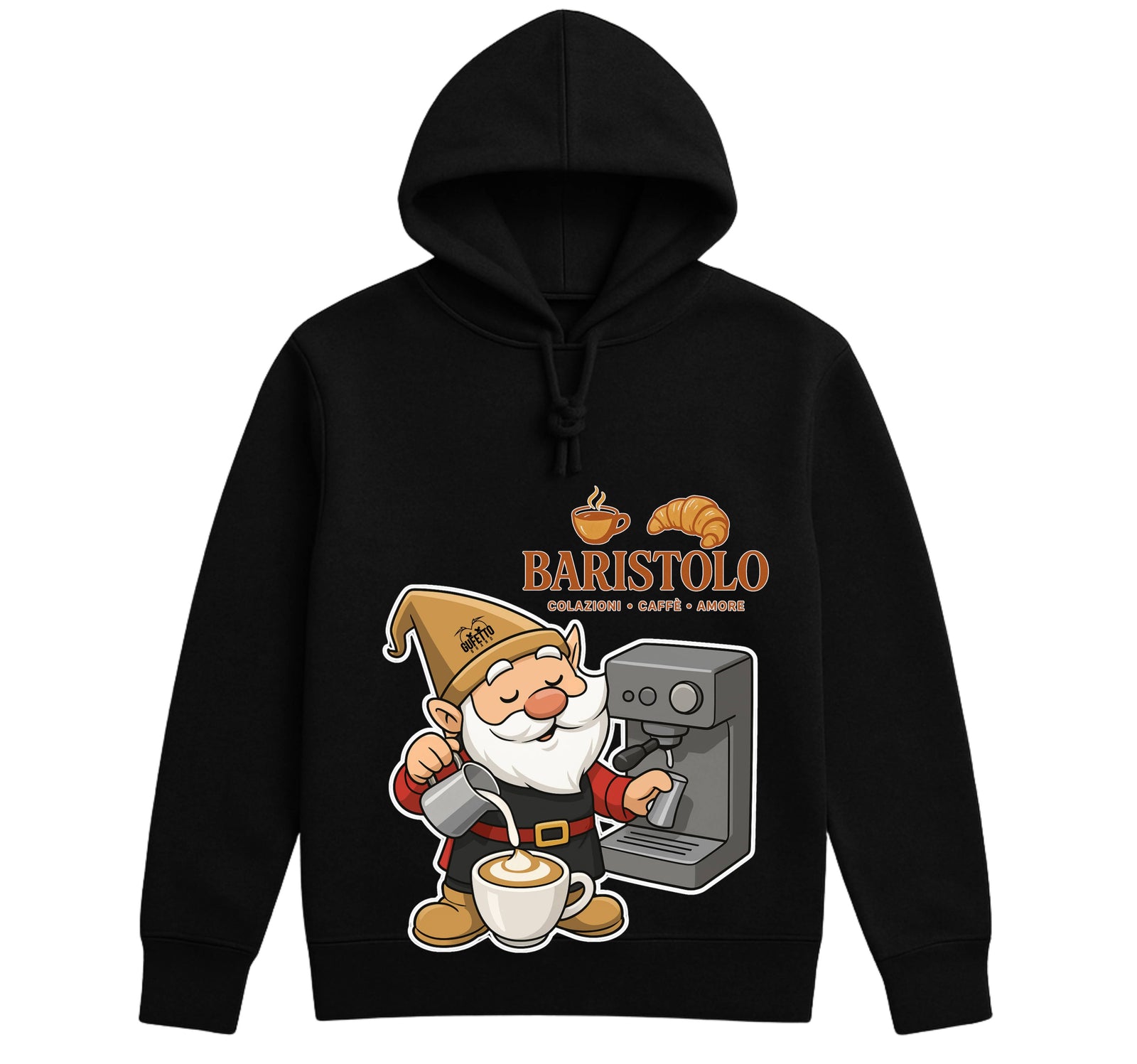 Felpa donna BARISTOLO ( BA546879675 ) - Gufetto Brand 
