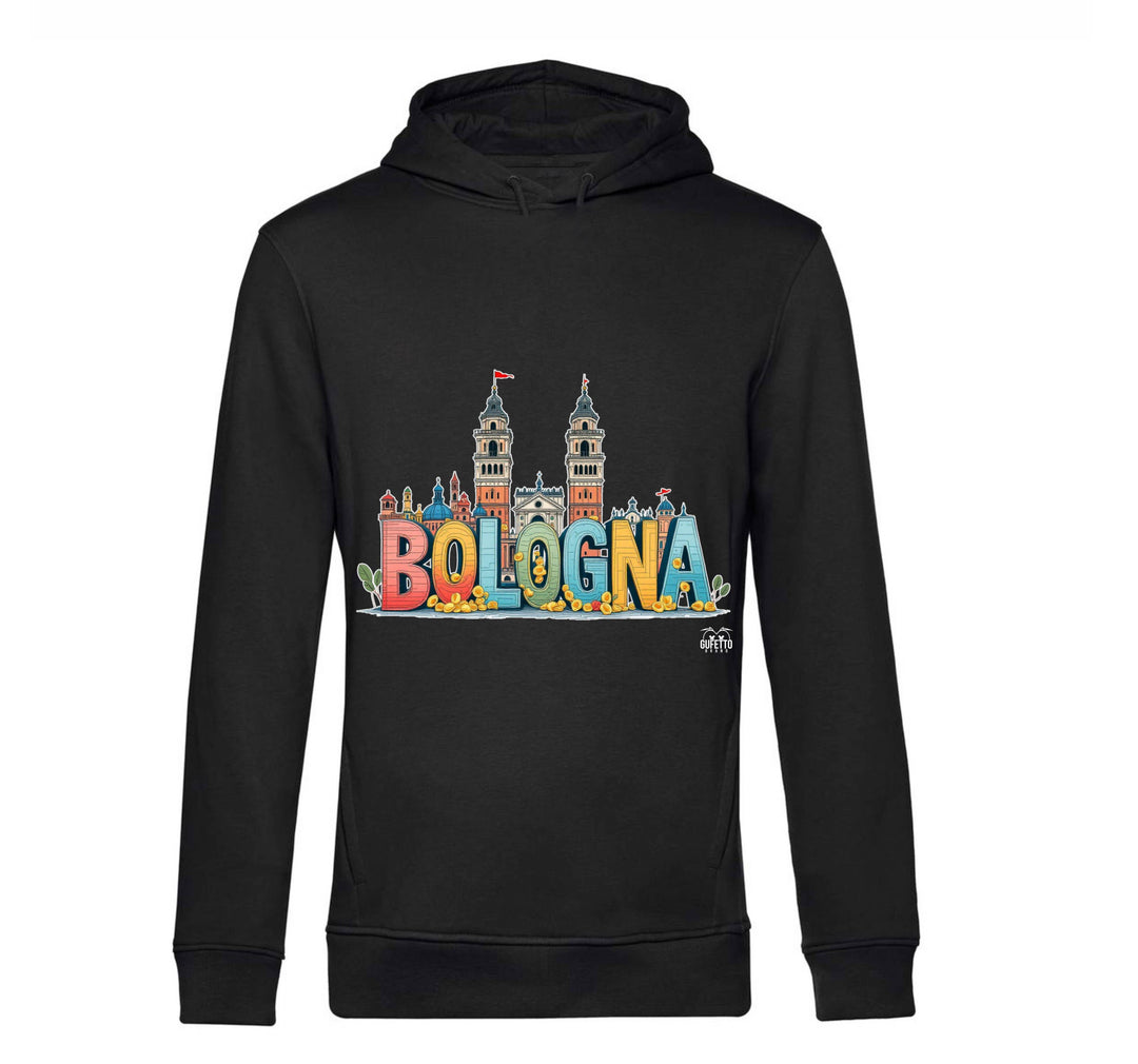 Felpa donna BOLOGNA ( BO6734098 ) - Gufetto Brand 