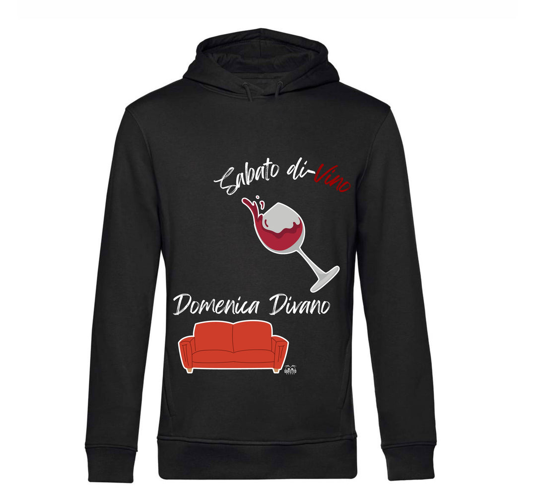 Felpa donna SABATO ( SA67098712345 ) - Gufetto Brand 