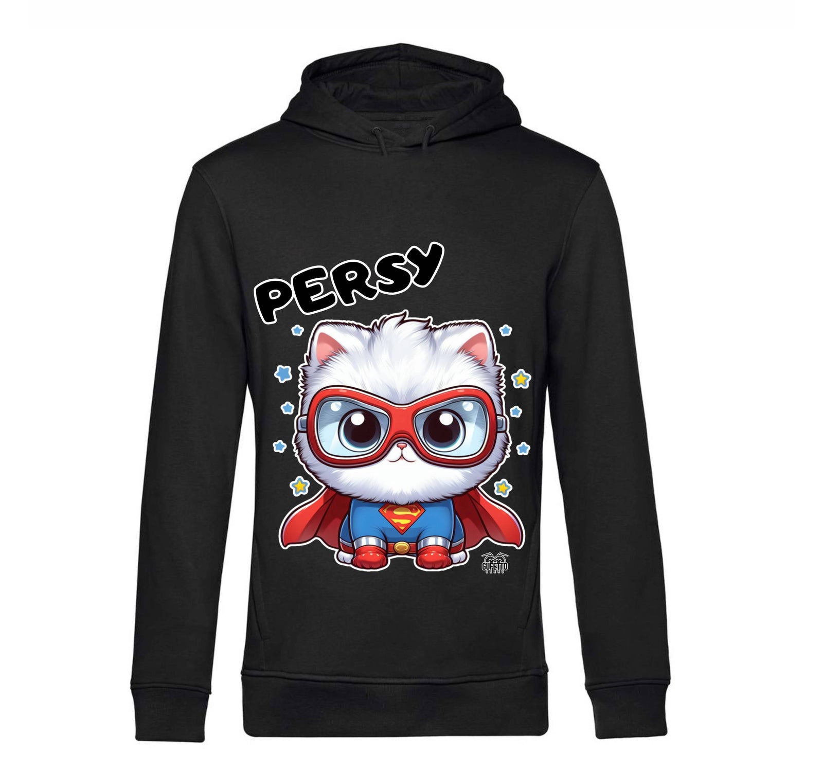 Felpa Uomo PERSY SUPER EROE PERSIANO ( PE75968796 ) - Gufetto Brand 