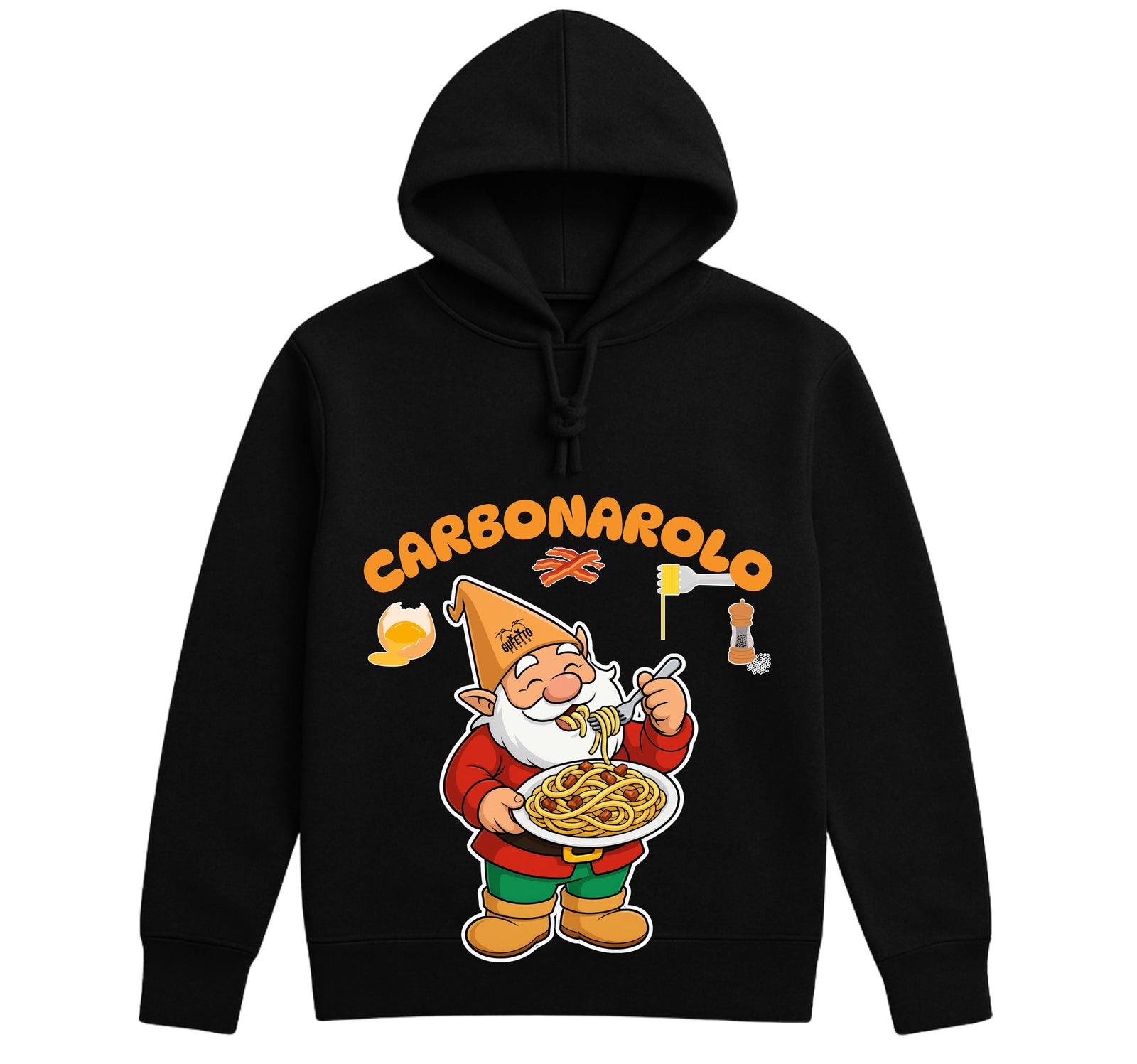 Felpa donna CARBONAROLO ( CA457809765 ) - Gufetto Brand 