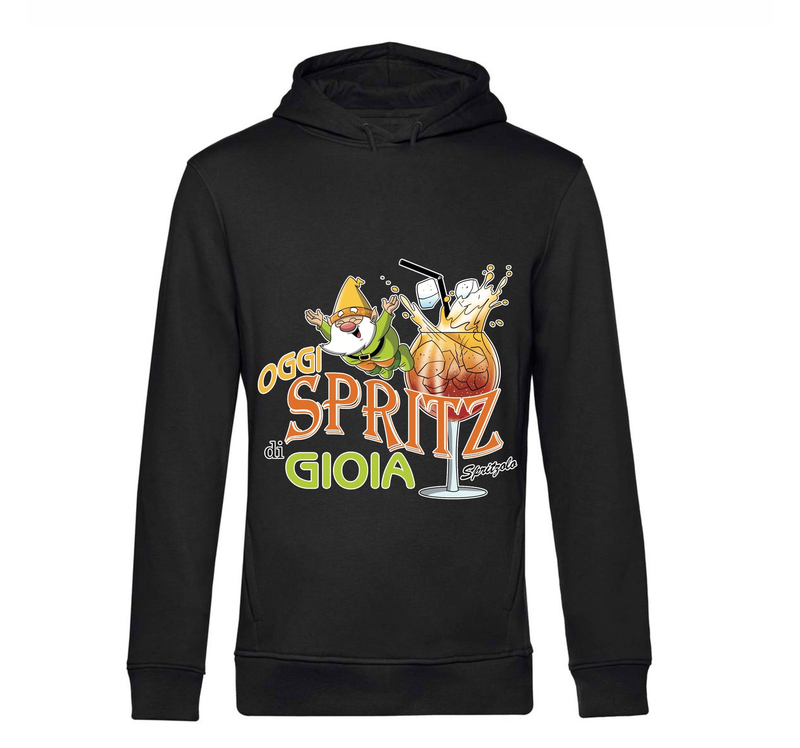Felpa donna SPRITZ DI GIOIA ( BOS7093124567 ) - Gufetto Brand 