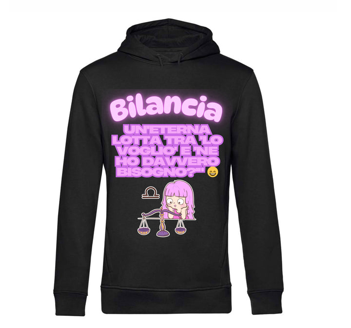 Felpa Uomo BILANCIA ( BI78953265 ) - Gufetto Brand 