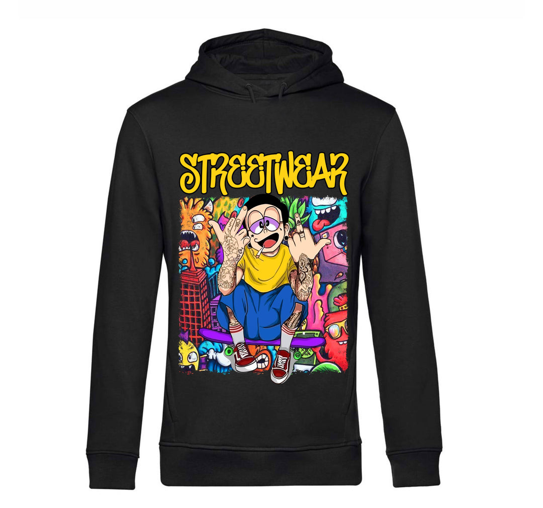 Felpa Uomo STREET ( ST490867456 ) - Gufetto Brand 