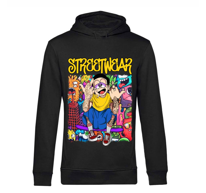 Felpa Uomo STREET ( ST490867456 ) - Gufetto Brand 