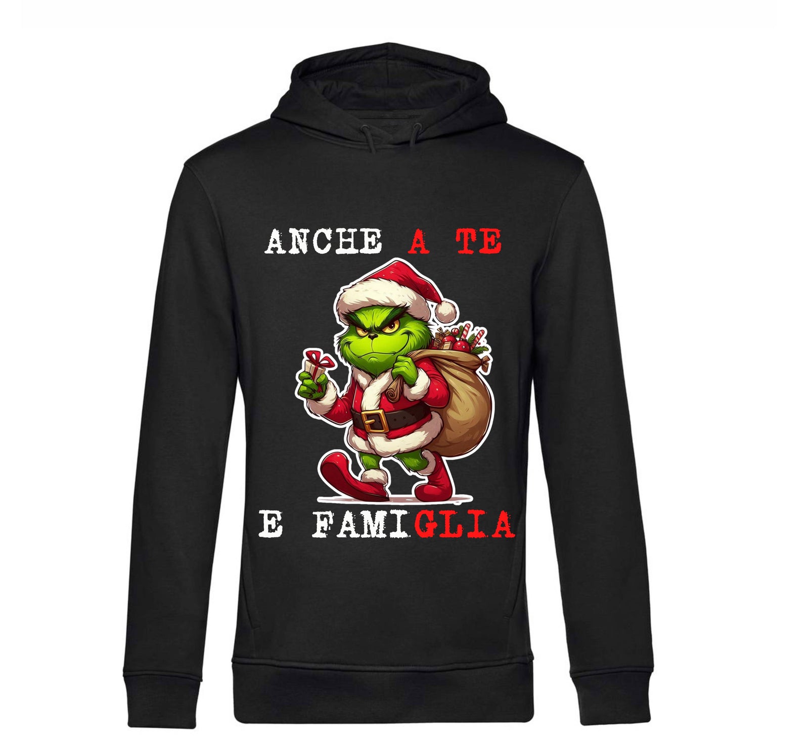 Felpa Uomo GRINCH ( GR67894563 ) - Gufetto Brand 
