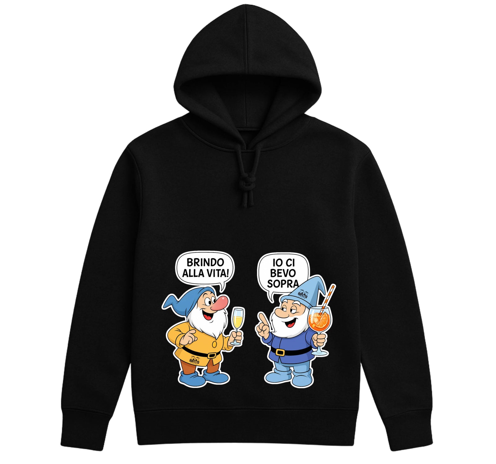 Felpa Uomo PROSECCOLO/SPRITZOLO ( PS6578954 ) - Gufetto Brand 