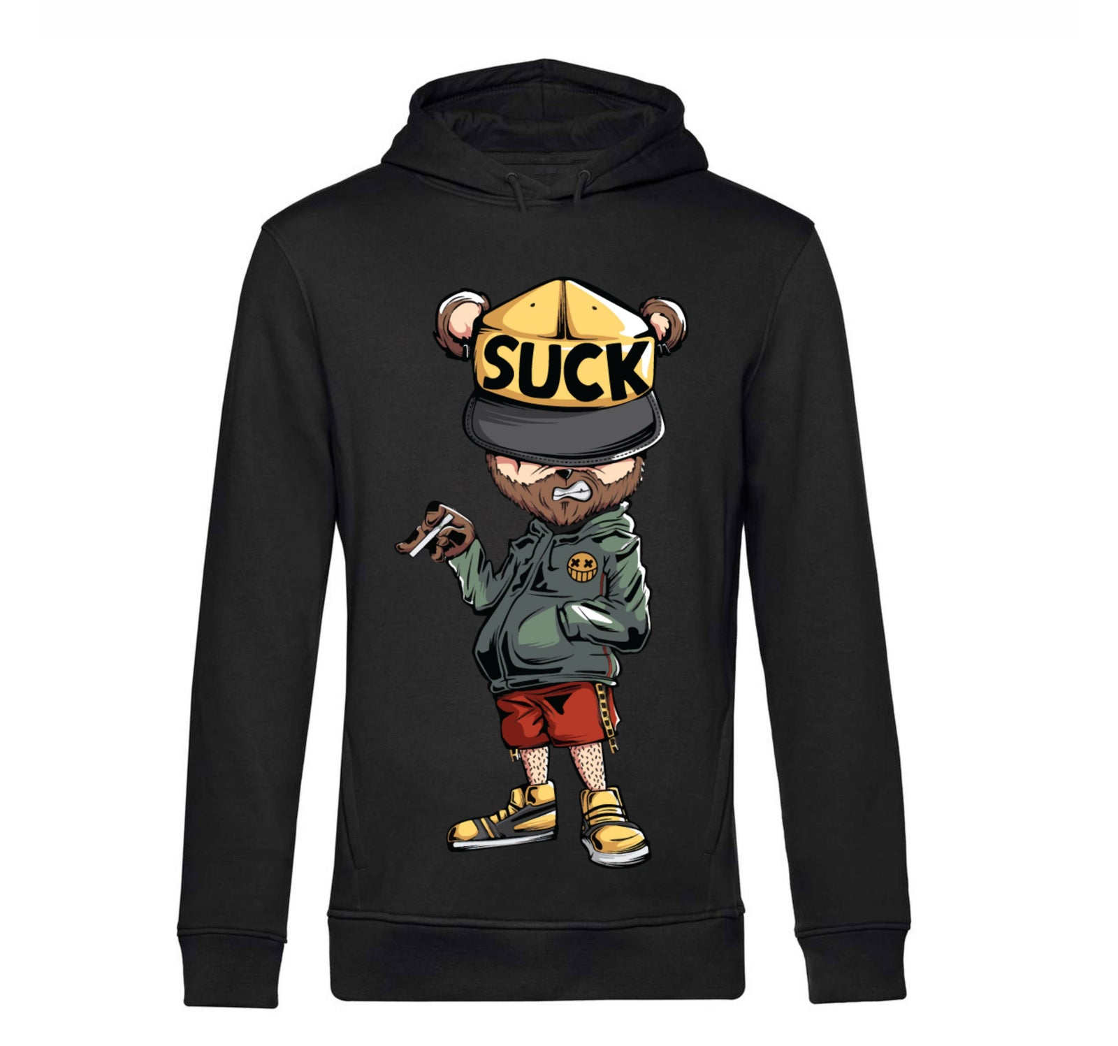 Felpa Uomo SUCK ( SU567009876 ) - Gufetto Brand 