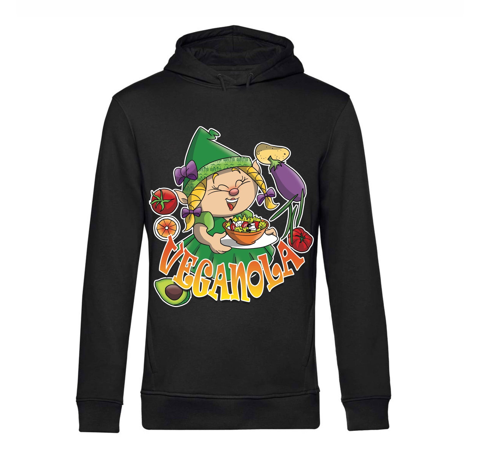 Felpa donna VEGANOLA ( VE290765398 ) - Gufetto Brand 