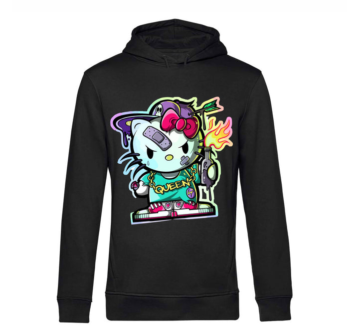 Felpa donna QUEEN ( MI76098734 ) - Gufetto Brand 