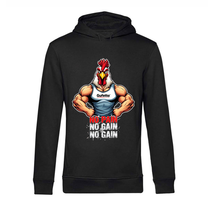 Felpa donna NO PAIN ( NO6709876 ) - Gufetto Brand 