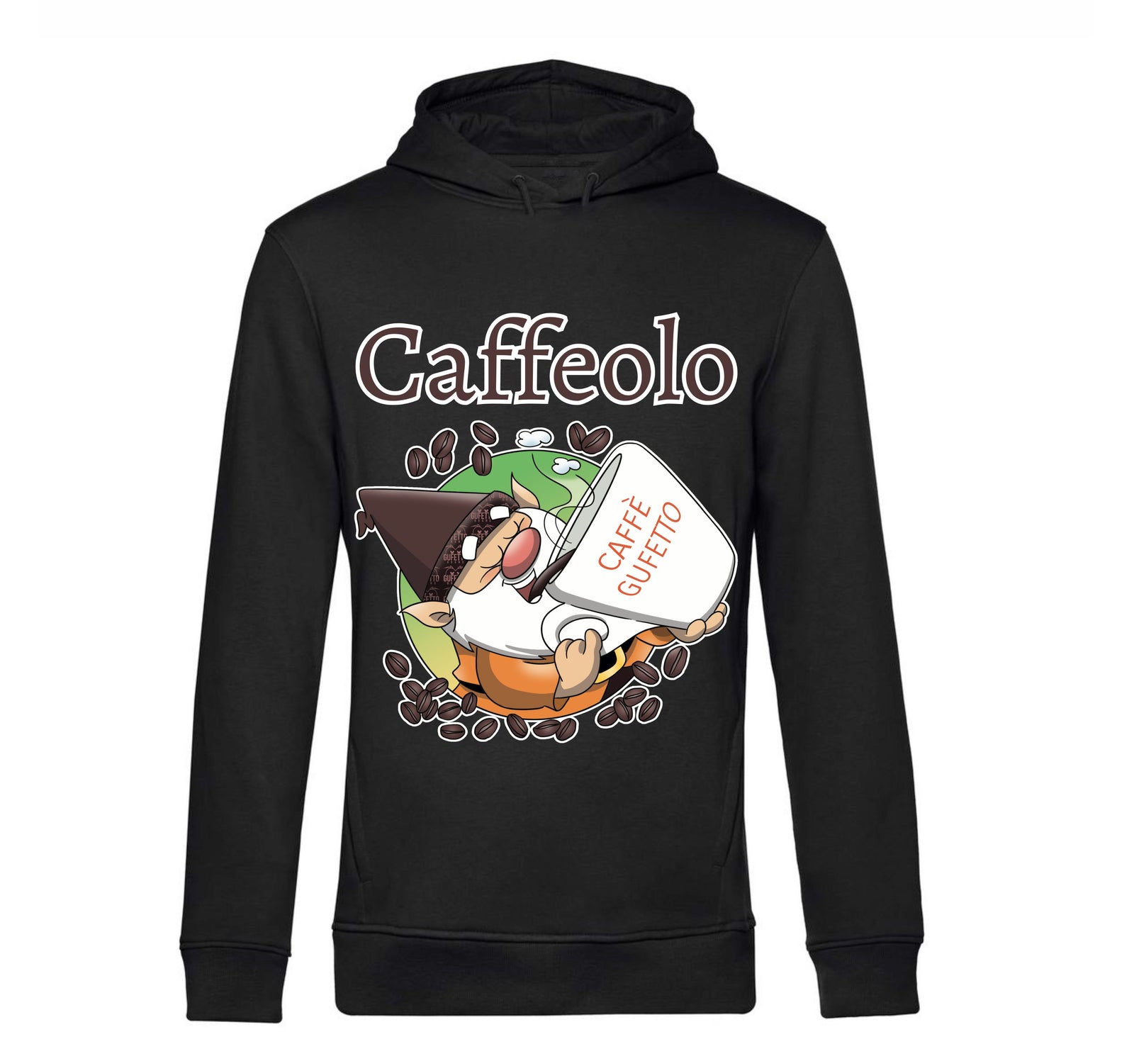 Felpa donna CAFFEOLO 2 ( C300089438 ) - Gufetto Brand 