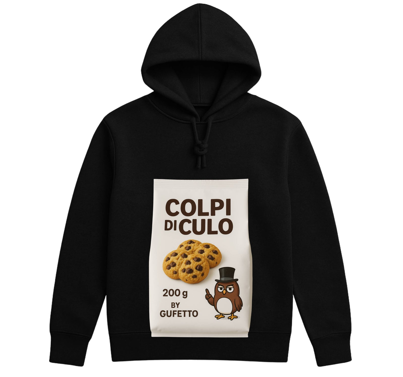 Felpa donna BISCOTTI COLPI DI C.... ( CO657483523 ) - Gufetto Brand 