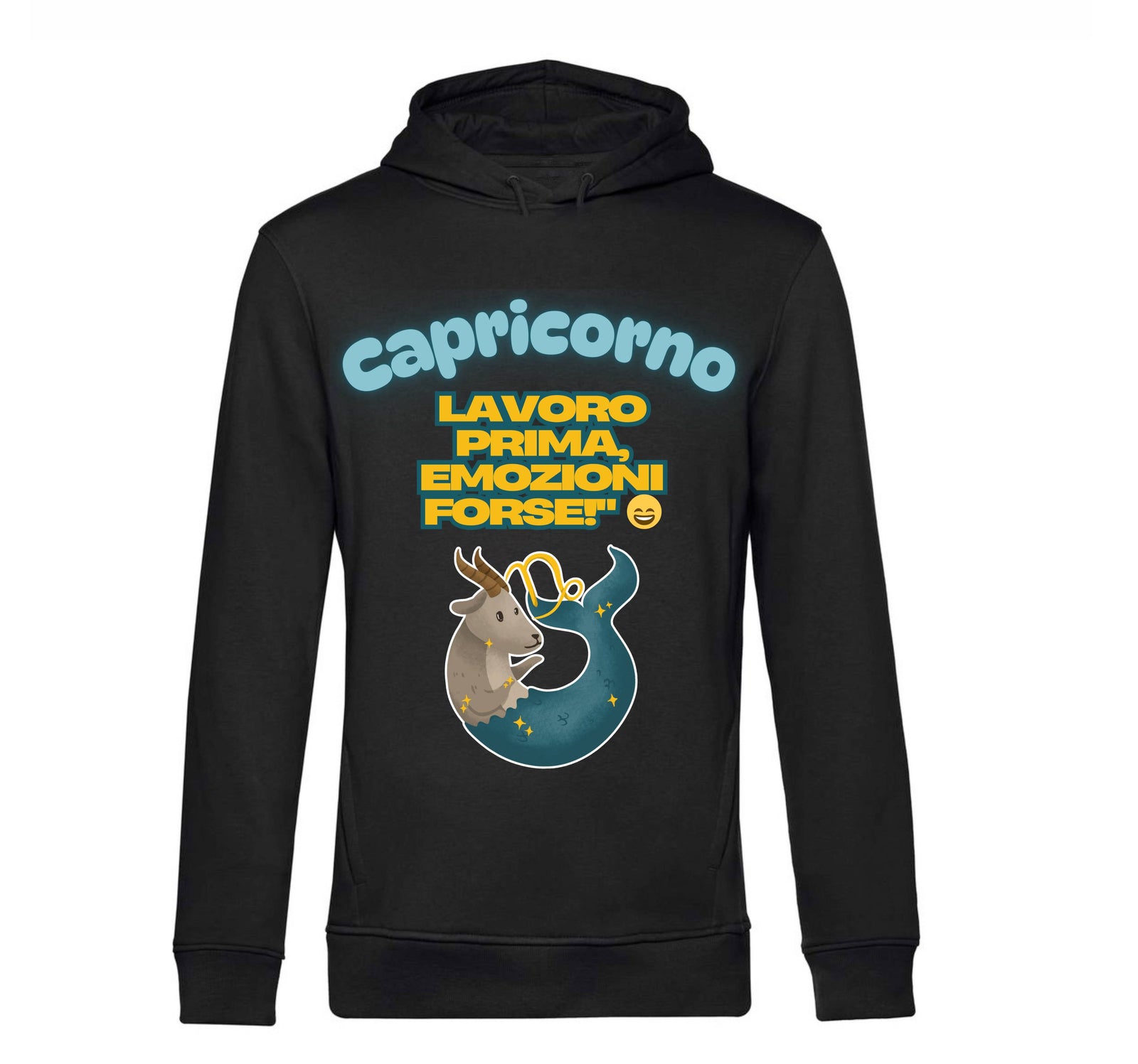 Felpa donna CAPRICORNO ( CA3546890 ) - Gufetto Brand 