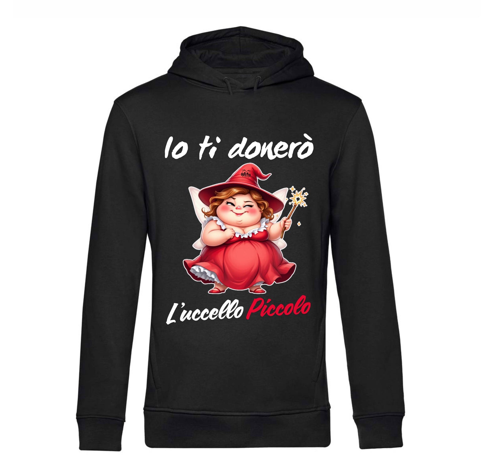 Felpa donna Le Fatine Ignoranti UCCELLO PICCOLO ( UP64987564 ) - Gufetto Brand 
