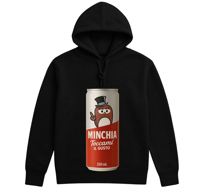 Felpa Uomo MINCHIA ( MI89056342 ) - Gufetto Brand 