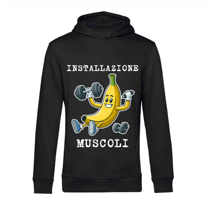 Felpa Uomo MUSCOLI ( MU4598756 ) - Gufetto Brand 