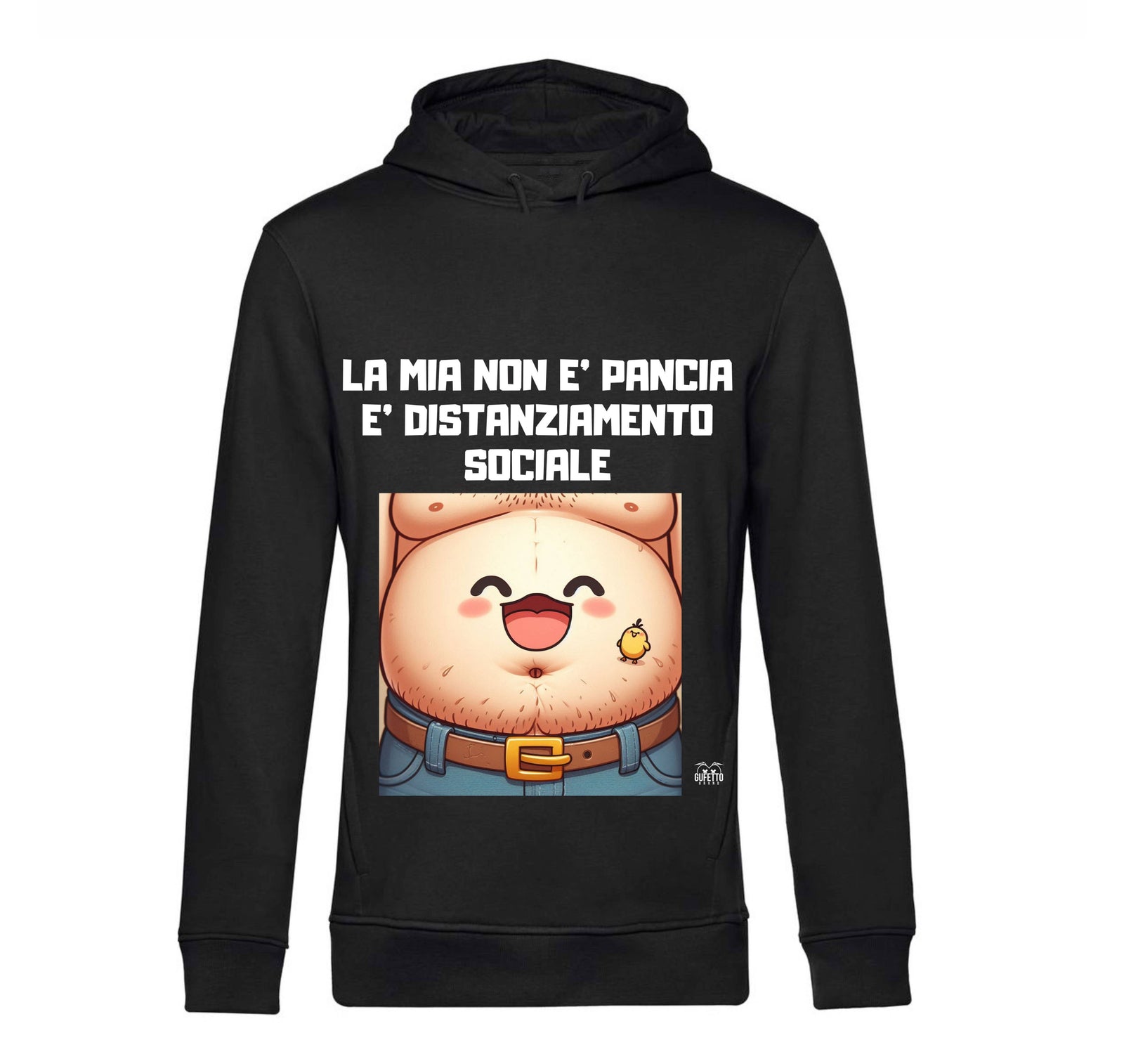 Felpa Uomo PANCIA ( PA54620956 ) - Gufetto Brand 