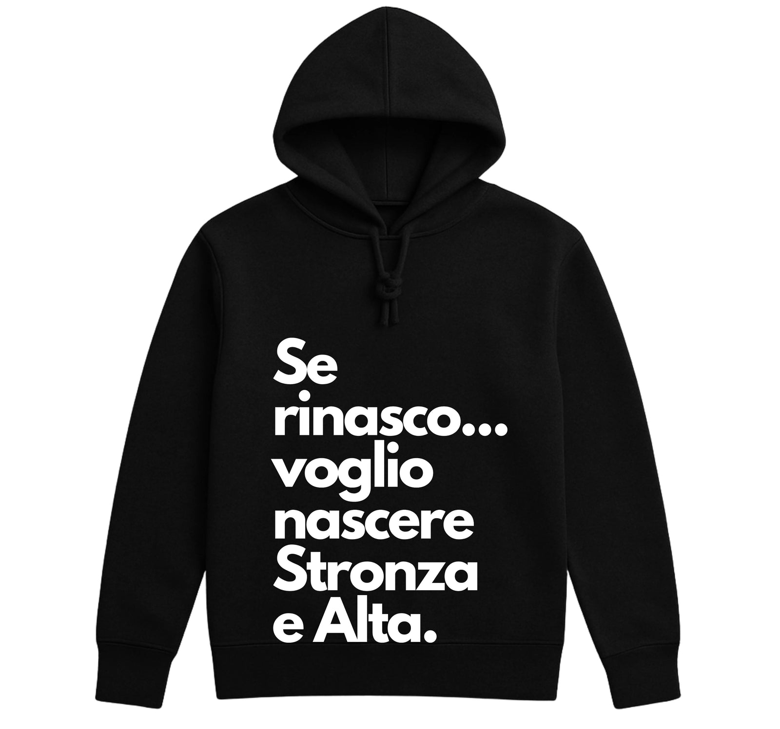 Felpa donna STRONZA ( ST5897745 ) - Gufetto Brand 