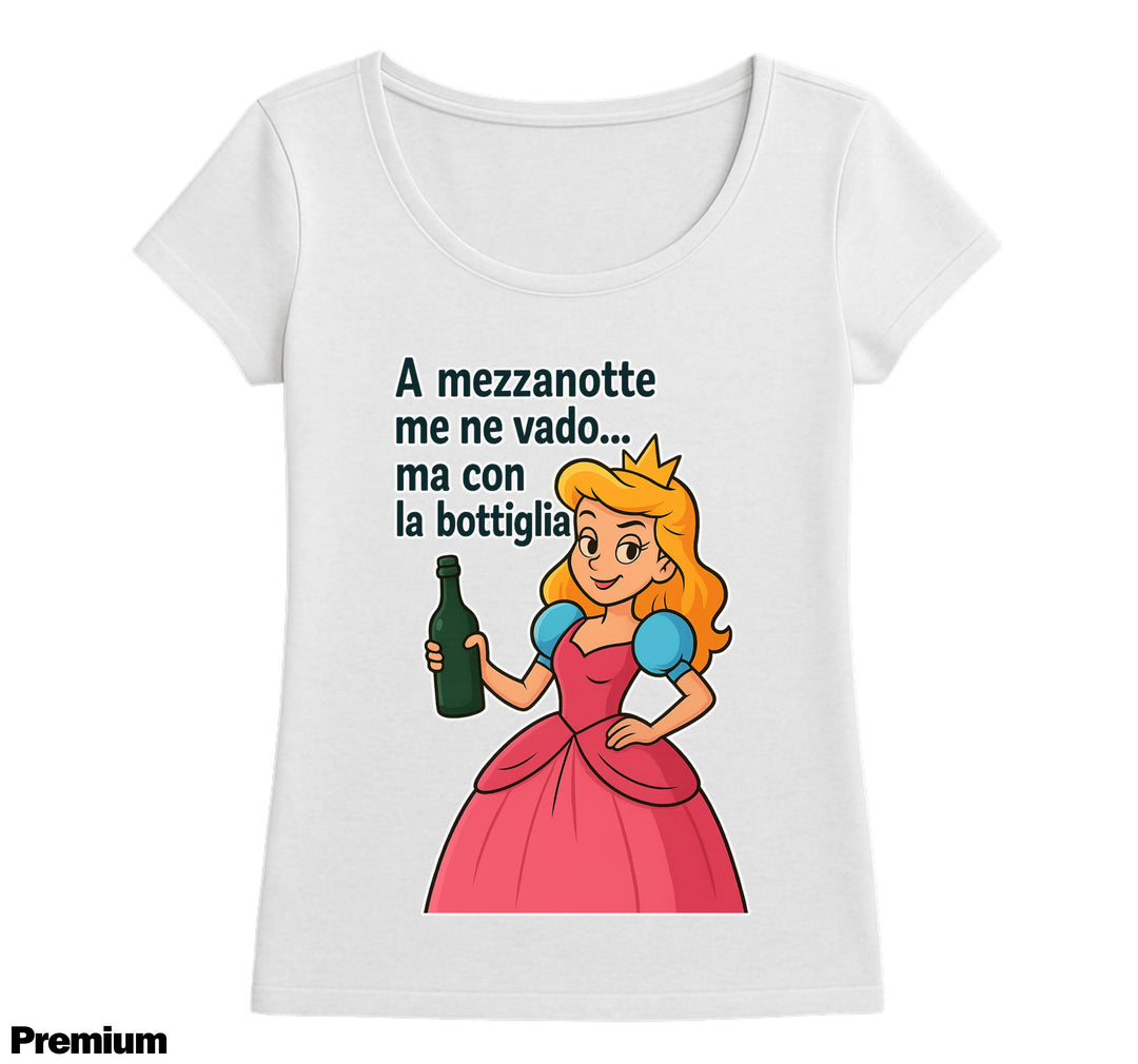 T-shirt Donna MEZZANOTTE ( ME852741963 ) - Gufetto Brand 
