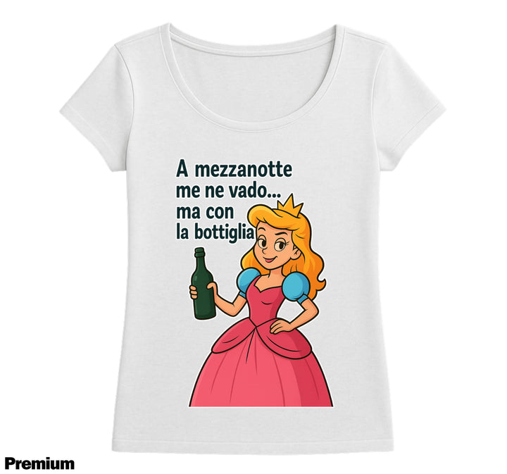 T-shirt Donna MEZZANOTTE ( ME852741963 ) - Gufetto Brand 