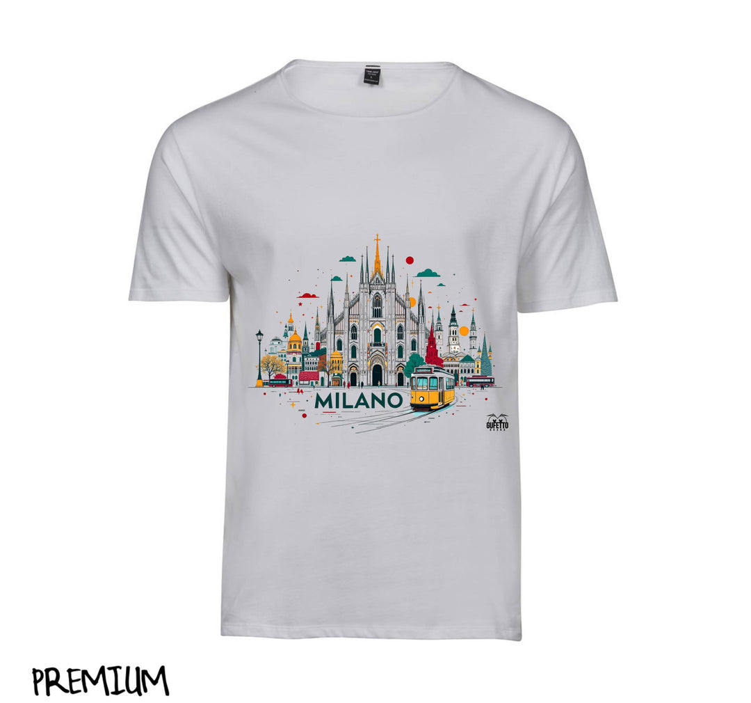 T-shirt Uomo MILANO ( MI56218567 ) - Gufetto Brand 