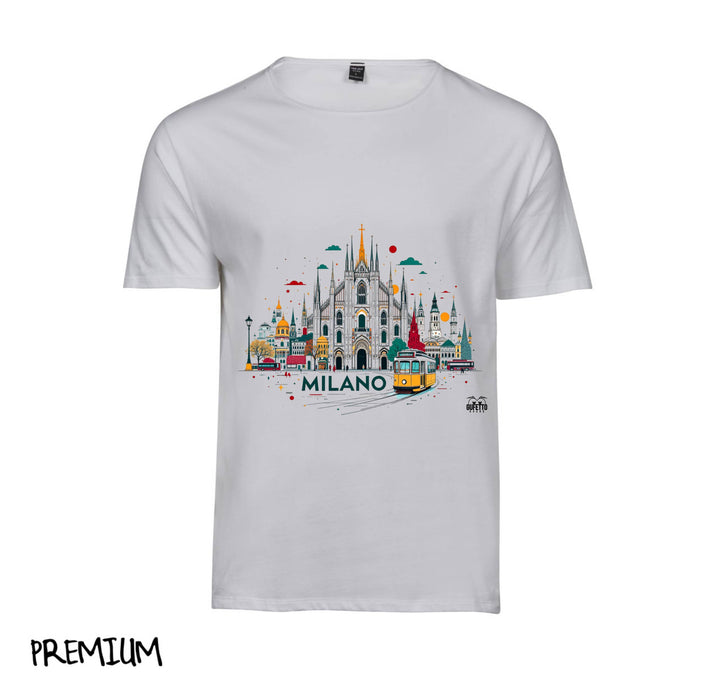 T-shirt Uomo MILANO ( MI56218567 ) - Gufetto Brand 