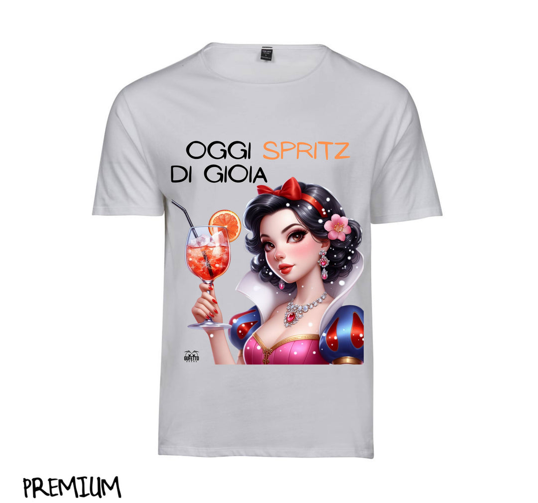 T-shirt Donna PRINCIPESSA SPRITZ  ( PS600098165 ) - Gufetto Brand 