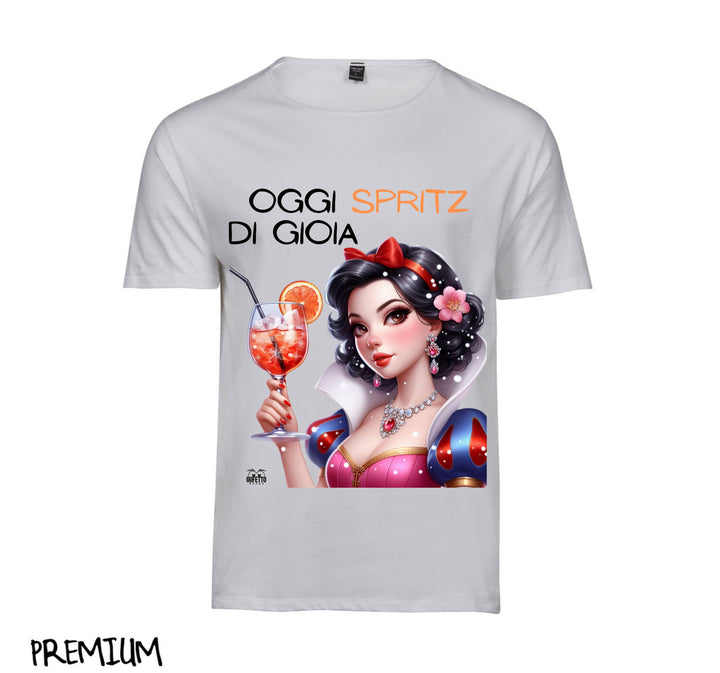 T-shirt Donna PRINCIPESSA SPRITZ  ( PS600098165 ) - Gufetto Brand 