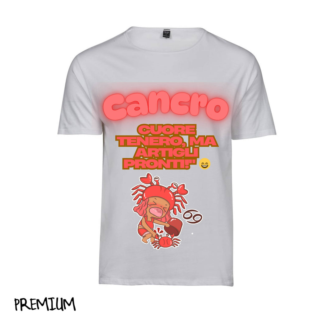 T-shirt Donna CANCRO ( CA75098745 ) - Gufetto Brand 