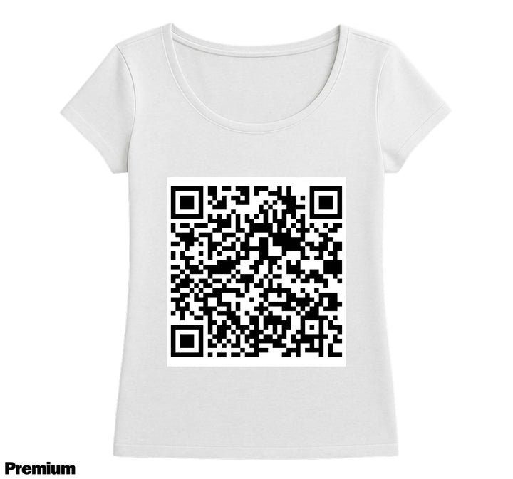 T-shirt Donna QR FU*K ( FU60987345 ) - Gufetto Brand 