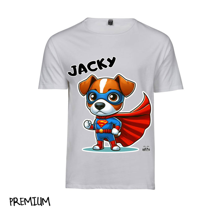 T-shirt Uomo JACKY SUPER EROE ( JA7539516458 ) - Gufetto Brand 