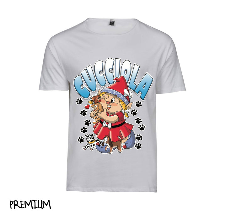 T-shirt Donna CUCCIOLA ( CU66709321 ) - Gufetto Brand 