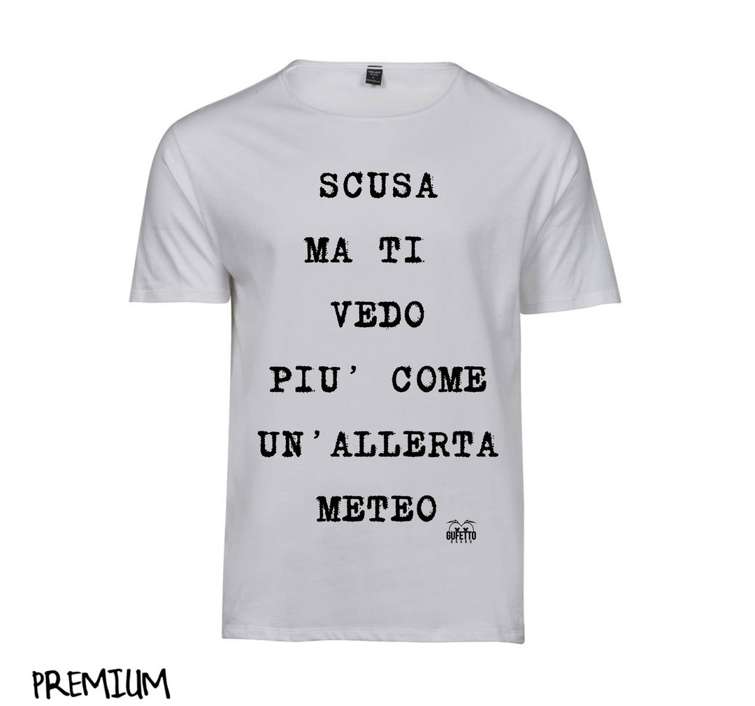 T-shirt Donna ALLERTA METEO ( AL50985647 ) - Gufetto Brand 
