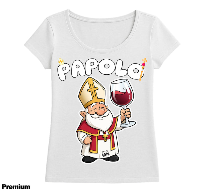 T-shirt Donna PAPOLO ( PA08052025 ) - Gufetto Brand 