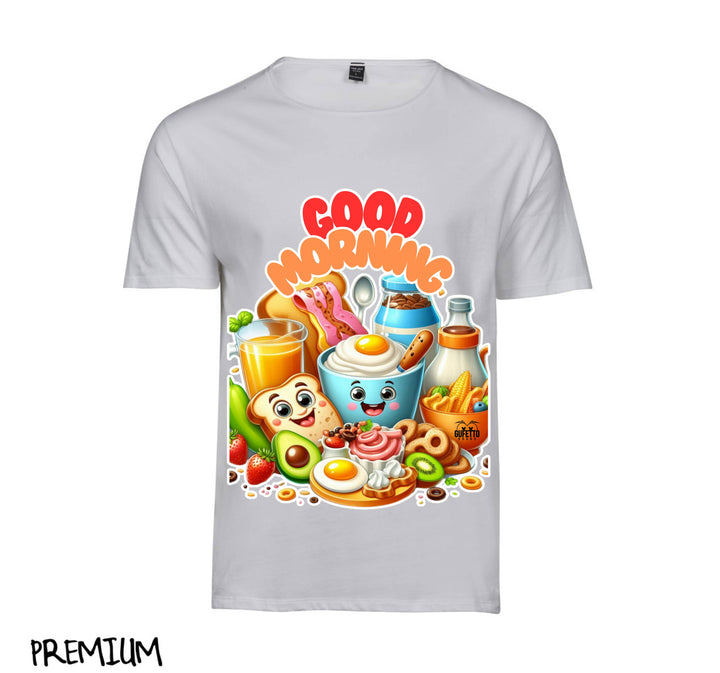 T-shirt Uomo GOOD MORNING ( CO094598721 ) - Gufetto Brand 