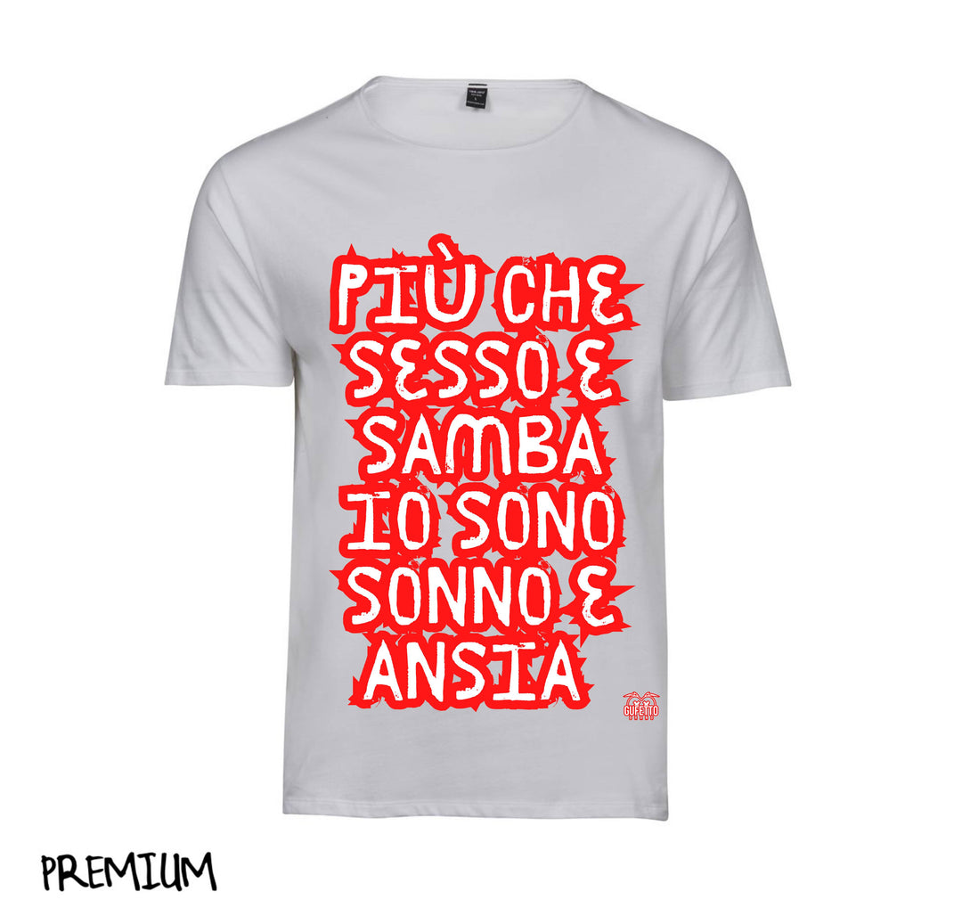T-shirt Donna SESSO E SAMBA ( SS7809234567 ) - Gufetto Brand 